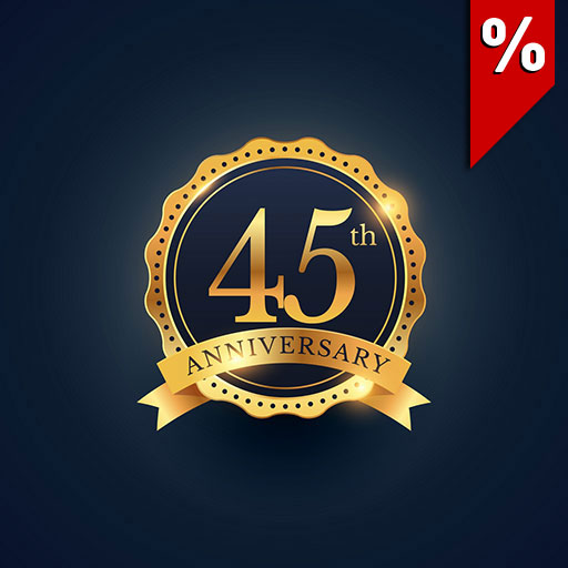 For a given occasion: 45th ANNIVERSARY The italian Wine Depot