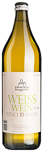 Vino Bianco Weißwein Literflasche, Kellerei Meran, Südtirol