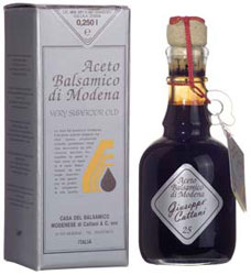 &acute;Argento&acute; &middot; Aceto-Balsamico di Modena (25 Jahre), Acetaia Giuseppe Cattani, Emilia-Romagna