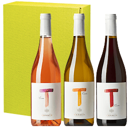 &acute;T Cuvée&acute; &middot; 1x T Cuvée Rosso, 1x T Cuvée Bianco, 1x T Cuvée Rosato (3er Geschenkbox), Kellerei Tramin, Südtirol