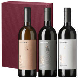 &acute;Geschenk: Librandi&acute; &middot; 1x Gravello Rosso, 1x Magno Megonio, 1x Efeso Bianco, Librandi, Kalabrien