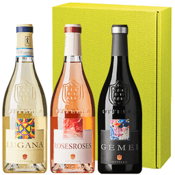 &acute;Ottella Klassiker&acute; &middot; 1x Lugana, 1x RosesRoses, 1x Gemei Rosso (3er Geschenkbox), Ottella, Venetien