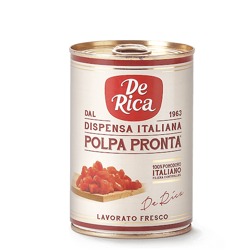 &acute;PolpaPronta&acute; &middot; Runde Tomatenstücke, De Rica, Campania