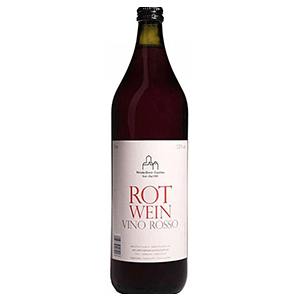 Vino Rosso Rotwein Literflasche, Kellerei Meran, South Tyrol