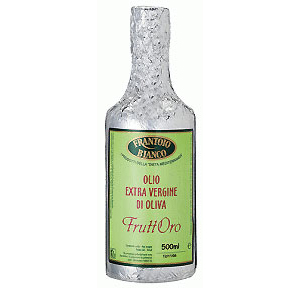 FruttOro Olivenöl Extra Vergine 2016, Frantoio Bianco, Ligurien
